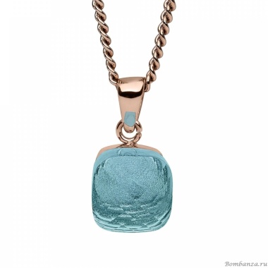 Колье Qudo, Firenze turquoise 400272.1 BL/RG Колье Qudo, Firenze turquoise 400272.1 BL/RG