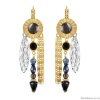 Серьги TARATATA, Illusion, с перламутровыми и стеклянными бусинами, TT-W23-07748-204 синий Серьги TARATATA, Illusion, с перламутровыми и стеклянными бусинами, TT-W23-07748-204 синий