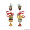 Серьги TARATATA, Ketchup, асимметричные,смола,блестки,микрошарики, TT-W23-08758-10M серебристый Серьги TARATATA, Ketchup, асимметричные,смола,блестки,микрошарики, TT-W23-08758-10M серебристый
