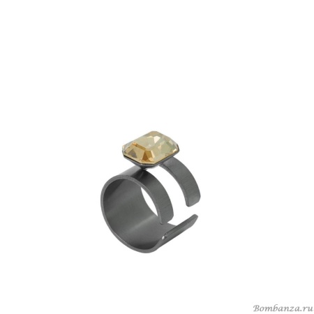 Кольцо Katerina Vassou, Aziza, разъемное, с кристаллом, KV23.2-308400B янтарный