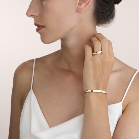 Кольцо Coeur de Lion, Crystal-Rosegold 17.2 мм 0226/40-1800 54