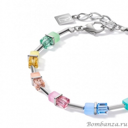 Браслет Coeur de Lion, Aqua-Beige Swarovski 4905/30-2010. Германия