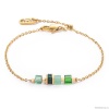 Браслет Coeur de Lion, Green-Gold, 5076/30-0516. Германия