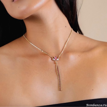 Колье Franck Herval, Irene, с кристаллами Swarovski, FH24.2-15-64173 золотистый Колье Franck Herval, Irene, с кристаллами Swarovski, FH24.2-15-64173 золотистый