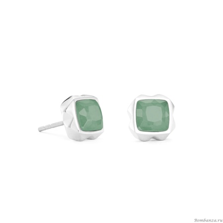 Серьги Coeur de Lion, Green-Silver, 1200/21-0517 Серьги Coeur de Lion, Green-Silver, 1200/21-0517. Германия