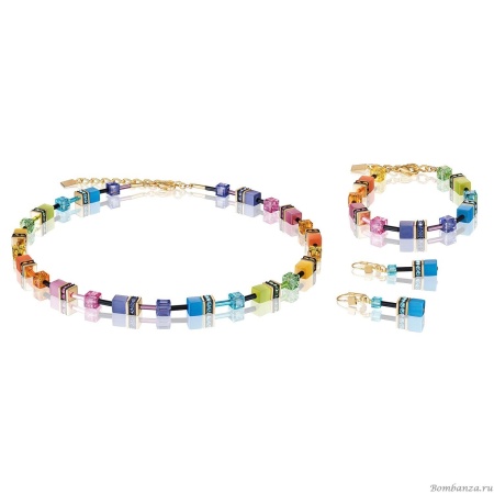 Браслет Coeur de Lion, Multicolor Rainbow Gold, 2838/30-1573. Германия