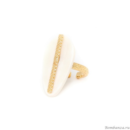 Кольцо Nature Bijoux, Ivory, разъемное, с костью, NB22.1-19-24365 белый