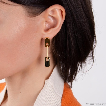 Серьги Nuance, с подвесками, NFN-23.03-024 золотистый