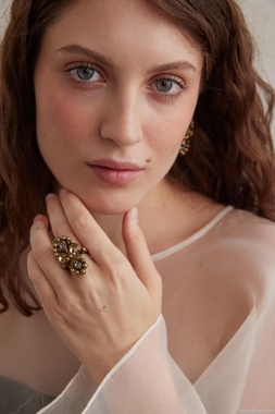 Кольцо Fiore di Firenze IRIS ARALDICO NOVA AN05025 19.5 Кольцо Fiore di Firenze IRIS ARALDICO NOVA AN05025 19.5