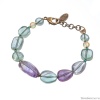 Браслет Lanzerotti, Ispirazione, флюорит, аметрин, лунный камень, бисер, LZ-24.10-378 сиреневый