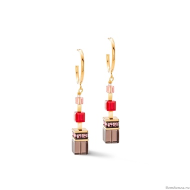Серьги Coeur de Lion,  Red-Gold, 3039/21-0316 Серьги Coeur de Lion,  Red-Gold, 3039/21-0316