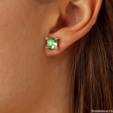 Серьги Dyrberg Kern, CLARA SG LIGHT GREEN, 420083 Серьги Dyrberg Kern, CLARA SG LIGHT GREEN, 420083