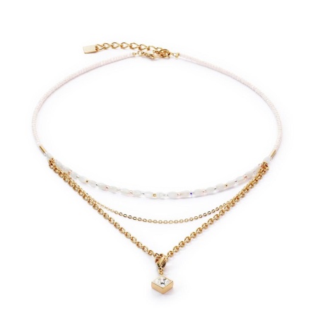Колье Coeur de Lion, White-Gold, 6005/10-1416