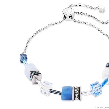 Браслет Coeur de Lion, Blue-Silver, 3035/30-0717 Браслет Coeur de Lion, Blue-Silver, 3035/30-0717. Германия