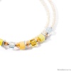 Браслет Coeur de Lion, Joyful Colours White Yellow, 4564/30-0100. Германия