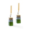 Серьги Coeur de Lion, Green, 3017/21-0500 Серьги Coeur de Lion, Green, 3017/21-0500