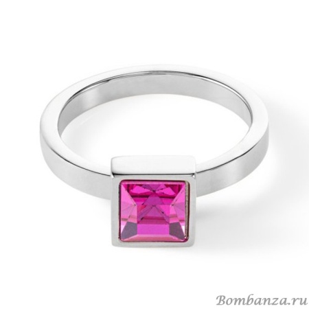 Кольцо Coeur de Lion, Pink Silver, 0500/40-0417 56