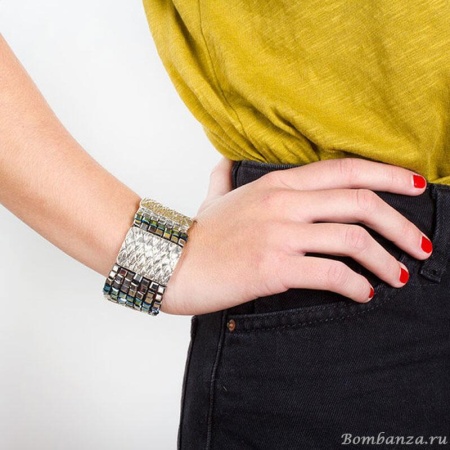 Браслет TARATATA, Locomotive, зеленый Браслет TARATATA, Locomotive, зеленый