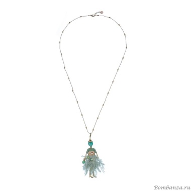 Подвеска Miamelie, кукла Мирабель, MiA-2408-CL7414 золотистый Подвеска Miamelie, кукла Мирабель, MiA-2408-CL7414 золотистый