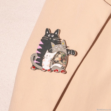 Брошь Shadore, Котики