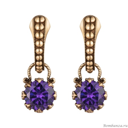 Серьги Fiore di Firenze SEGRETI DELL'OCEANO OR0588-2033 AMETISTA
