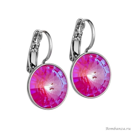 Серьги Fiore Luna, Lotus Pink Delite A1903.7 R/S