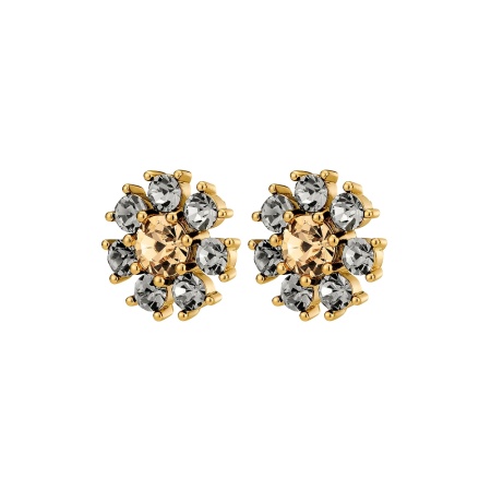Серьги Dyrberg Kern, AUDE SG GREY /GOLDEN, 450097