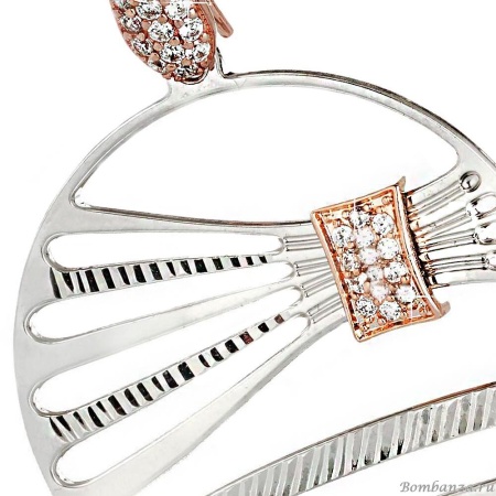 Серьги Boccadamo, Tessa, XOR202 BW/S