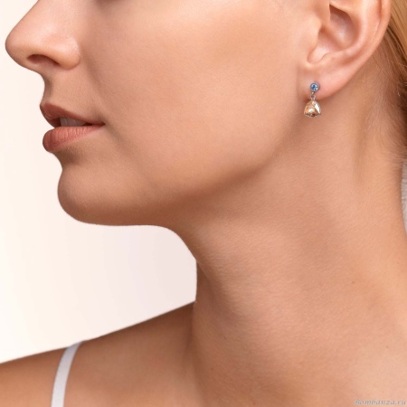 Серьги Coeur de Lion, Triangle Multicolour 5032/21-1500. Германия