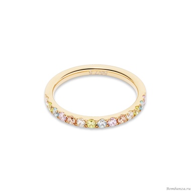 Кольцо Coeur de Lion, Multicolour Pastel Gold, 0146/40-1590 56