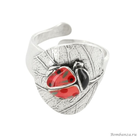 Кольцо TARATATA, Cox, разъемное, с цветной смолой, TT-T25-04403-103 красный