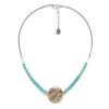Колье Nature Bijoux, Solenzara, песок в смоле, говлит, NB24.1-15-43091 голубой