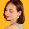 Серьги TARATATA, Cocktail, асимметричные,с цветной смолой,бусинами, TT-E24-05741-10M серебристый Серьги TARATATA, Cocktail, асимметричные,с цветной смолой,бусинами, TT-E24-05741-10M серебристый