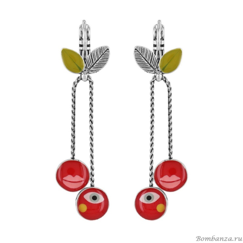 Серьги TARATATA, Smoothie, с цветной смолой, TT-E23-04761-105 розовый
