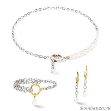 Браслет Coeur de Lion, bicolor, 1104/30-1426. Германия