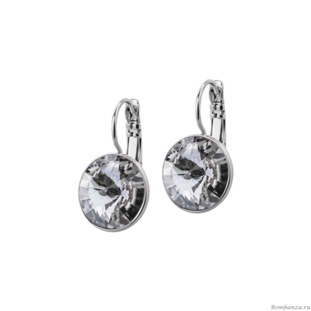 Серьги Fiore Luna, Silver Shade, A1903.2 BW/S