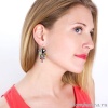 Серьги TARATATA, Aronde, цветные, TT-E18-12709-10M Серьги TARATATA, Aronde, цветные, TT-E18-12709-10M