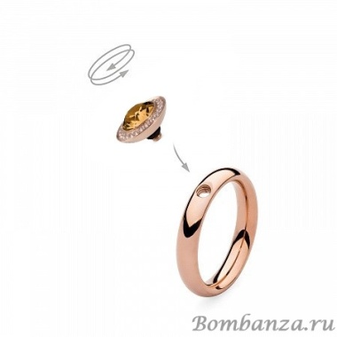 Шарм Qudo, Tondo Deluxe Topaz 647221 BR/RG Шарм Qudo, Tondo Deluxe Topaz 647221 BR/RG