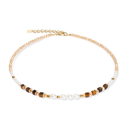 Колье Coeur de Lion, Brown-Beige, 1135/10-1110