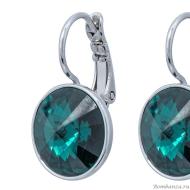 Серьги Fiore Luna, Emerald, A1903.18 G/S Серьги Fiore Luna, Emerald, A1903.18 G/S