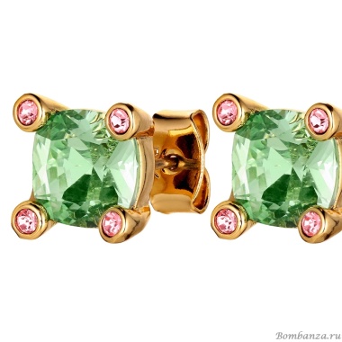 Серьги Dyrberg Kern, CLARA SG LIGHT GREEN, 420083 Серьги Dyrberg Kern, CLARA SG LIGHT GREEN, 420083