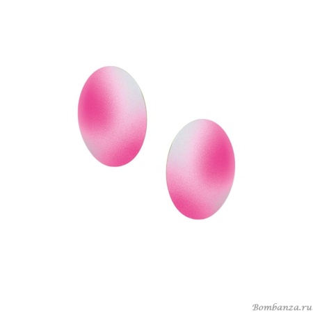 Серьги Katerina Vassou, Pinks, в форме диска, KV24.1-308965GPINK розовый Серьги Katerina Vassou, Pinks, в форме диска, KV24.1-308965GPINK розовый