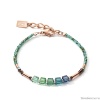 Браслет Coeur de Lion, Shades Of Green-Petrol 5027/30-0537