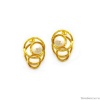 Серьги Catherine Bijoux, Elegant pearl, с жемчугом, CB25.1-5489F золотистый