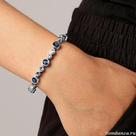 Браслет Dyrberg Kern, TERESIA SS ROYAL BLUE / CRYSTAL, 430029 Браслет Dyrberg Kern, TERESIA SS ROYAL BLUE / CRYSTAL, 430029