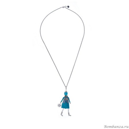 Подвеска Miamelie, кукла Кристел, MiA-2504-CL7653 серебристый