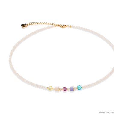 Колье Coeur de Lion, Multicolour Pastel 1, 4464/10-1522 Колье Coeur de Lion, Multicolour Pastel 1, 4464/10-1522