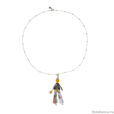 Подвеска Miamelie, кукла Фернанда, MiA-2401-CL5636 золотистый