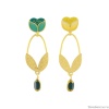 Серьги TARATATA, Crocus, асимметричные,смола,микрошарики,бусины, TT-H24-02954-20M золотистый Серьги TARATATA, Crocus, асимметричные,смола,микрошарики,бусины, TT-H24-02954-20M золотистый