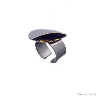 Кольцо Katerina Vassou, разъемное, с золотистым тиснением, KV23.2-303755 серебристый